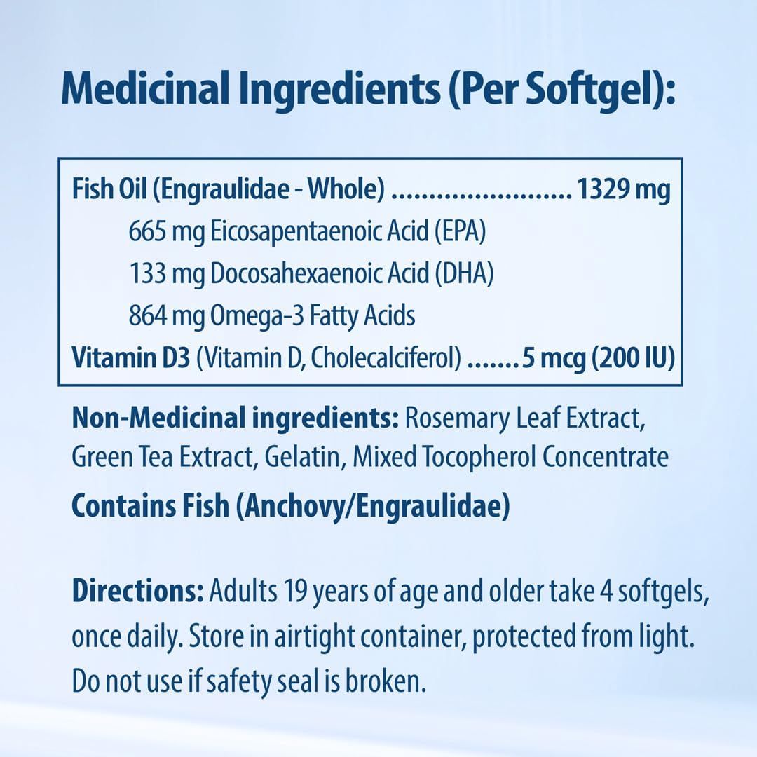 5x Ultimate Strength High EPA with DHA Omega-3 Supplements with Vitamin D - Image 4