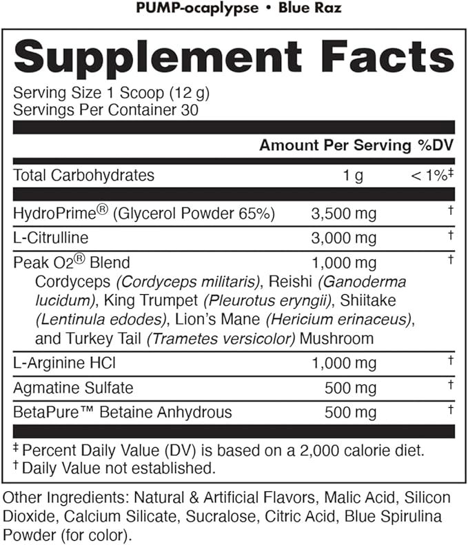 BUCKED UP® PUMP-OCALYPSE – Blue Raz - Image 4