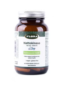 Flora Nattokinase 100mg - 60 Vegetarian Capsules - Image 2