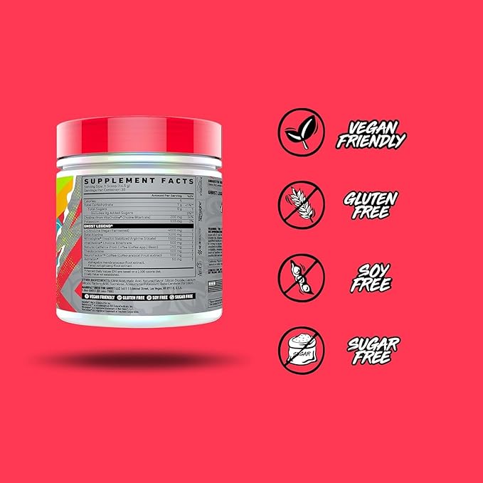 GHOST® LEGEND® V3 Pre-Workout – Lemon Crush - Image 3