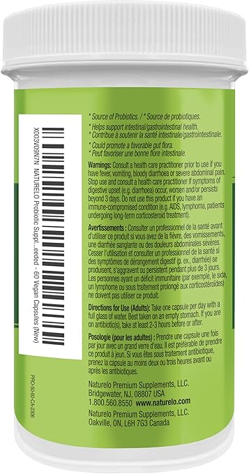 NATURELO Probiotic Supplement - 50 Billion CFU - Image 2
