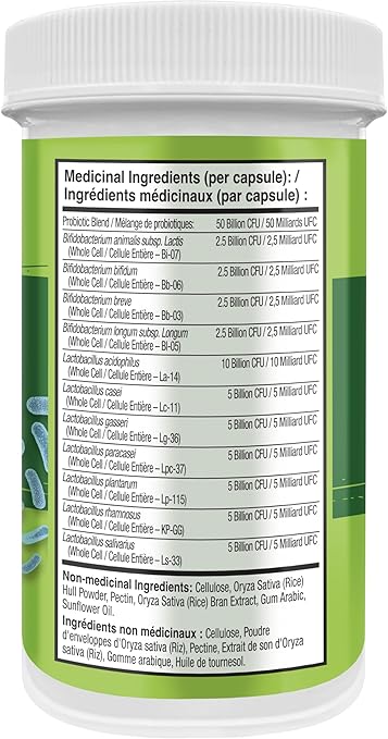 NATURELO Probiotic Supplement - 50 Billion CFU - Image 3