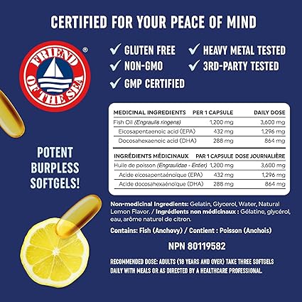 Triple Strength Omega 3 Fish Oil 3600 mg - Image 4