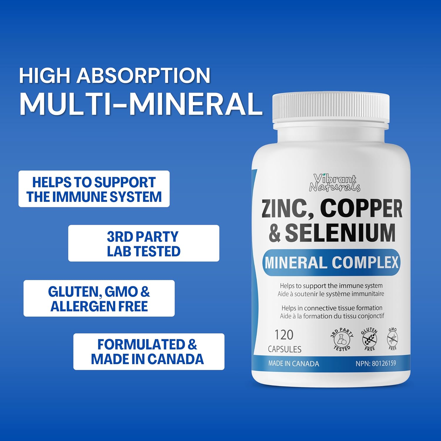 Zinc, Copper, and Selenium Supplement – Immune & Antioxidant Support - Image 3