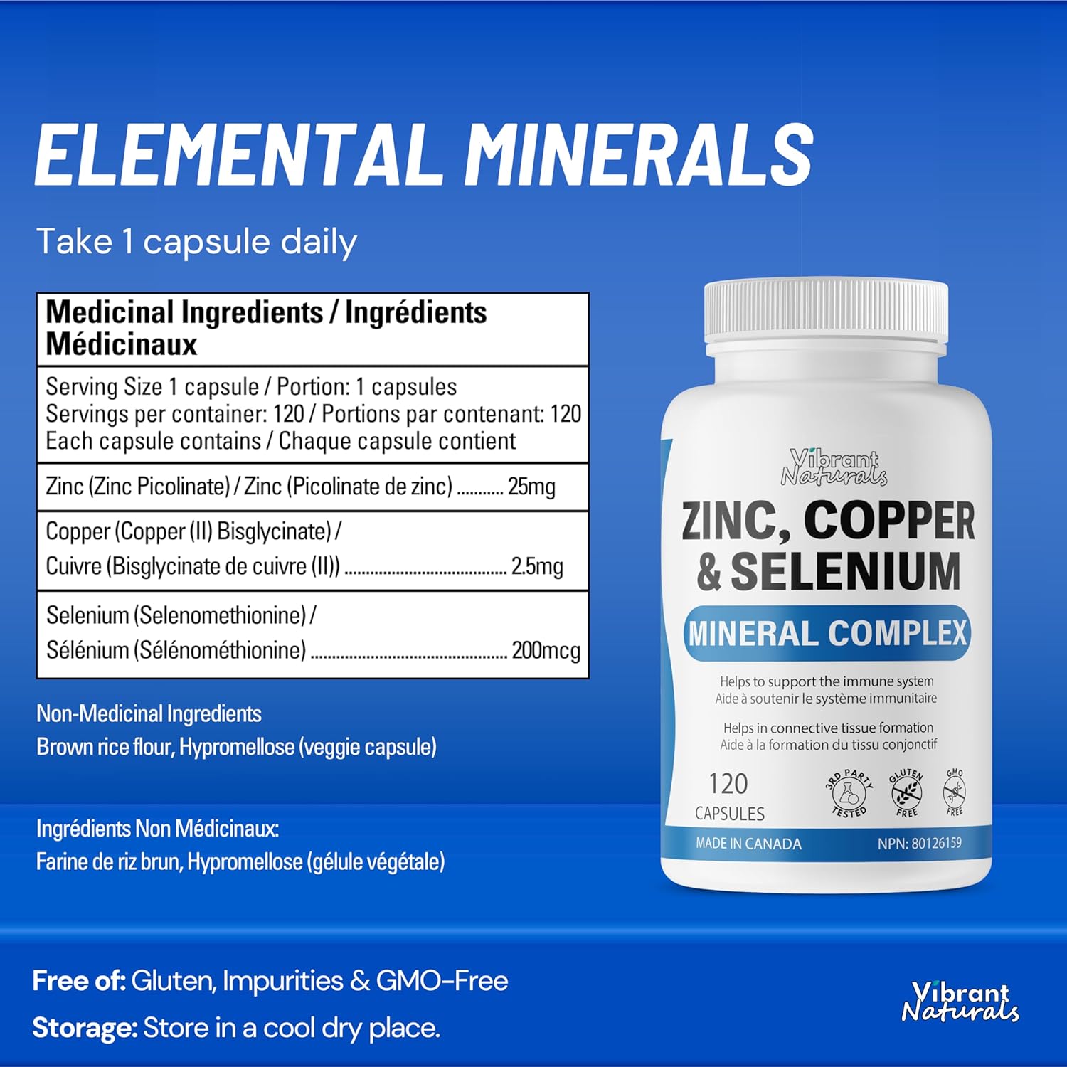 Zinc, Copper, and Selenium Supplement – Immune & Antioxidant Support - Image 4